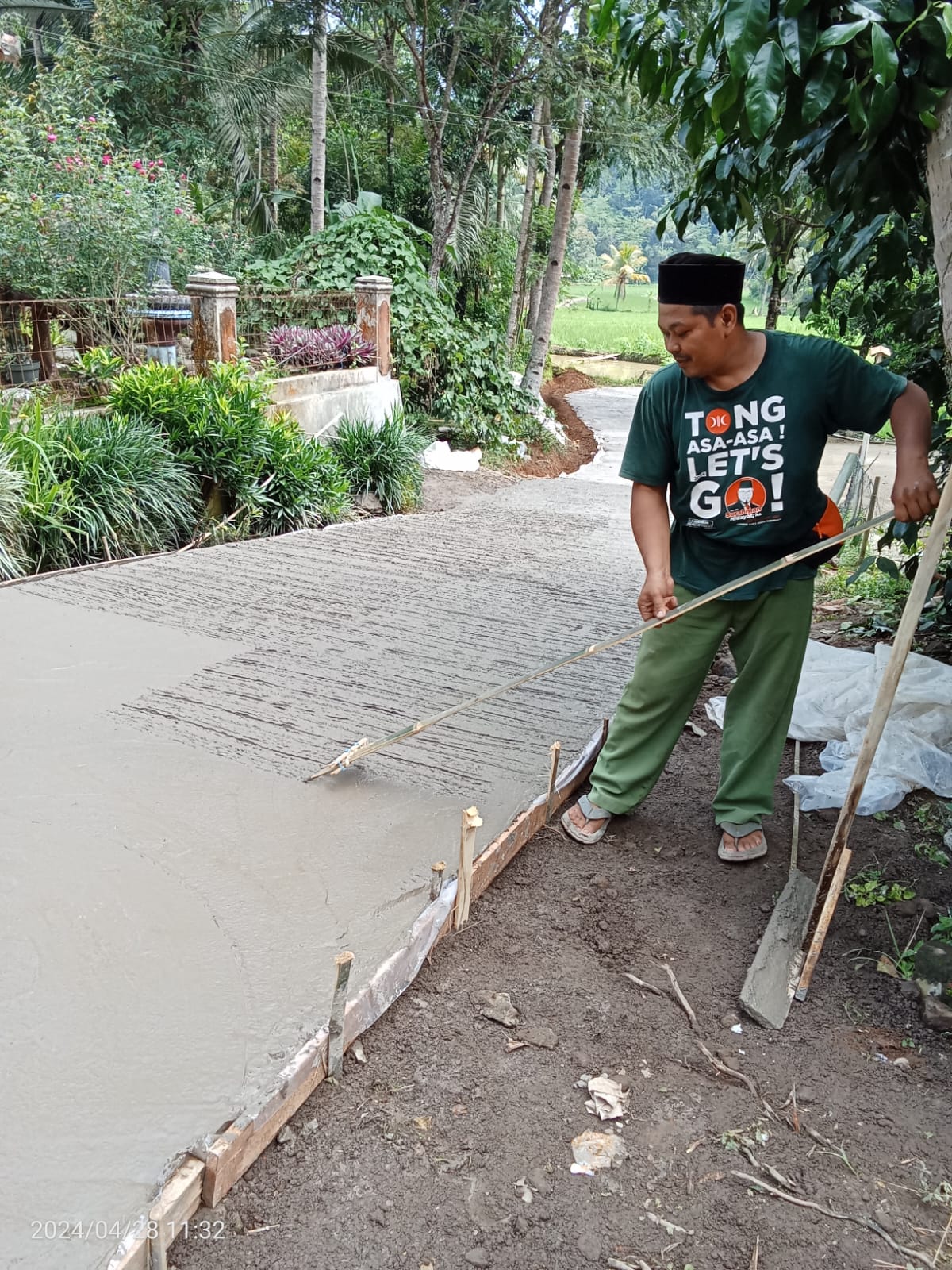 KEGIATAN PEMBANGUNANAN DANA DESA (DD) TAHUN ANGGARAN 2024 DI DESA MEKARSARI